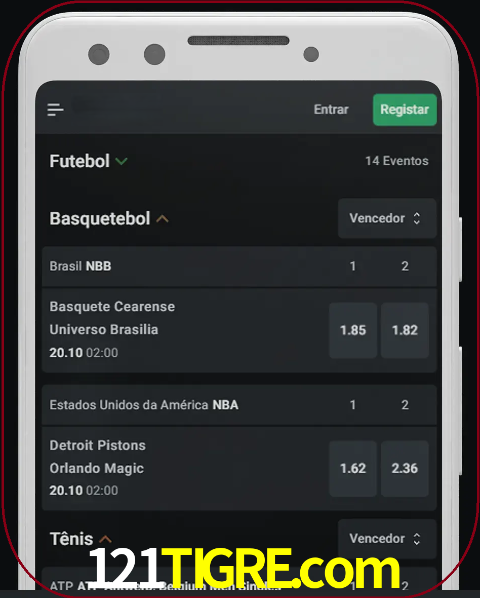 Aposte e assista aos esportes em formato ao vivo.