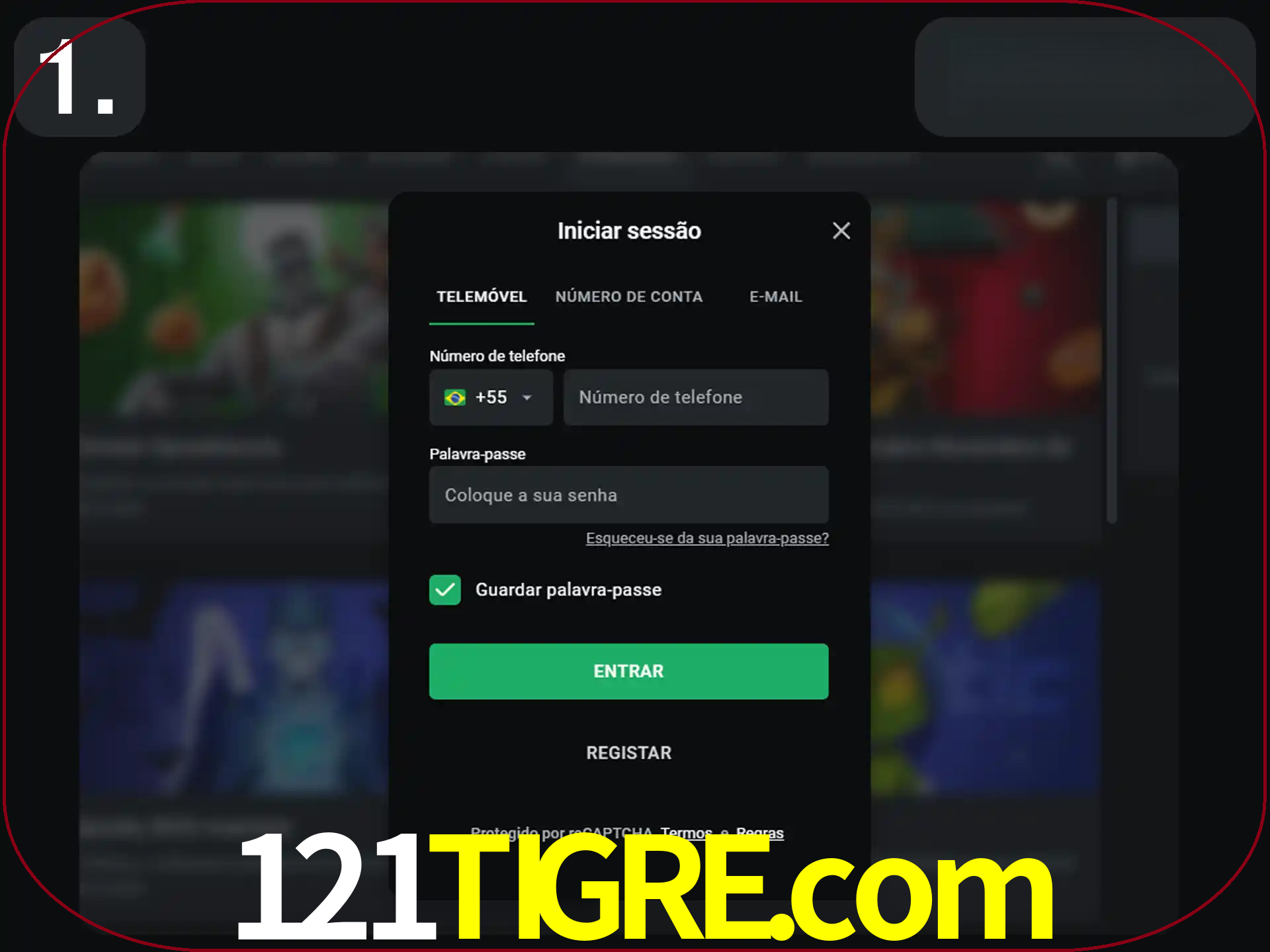 Acesse o site.