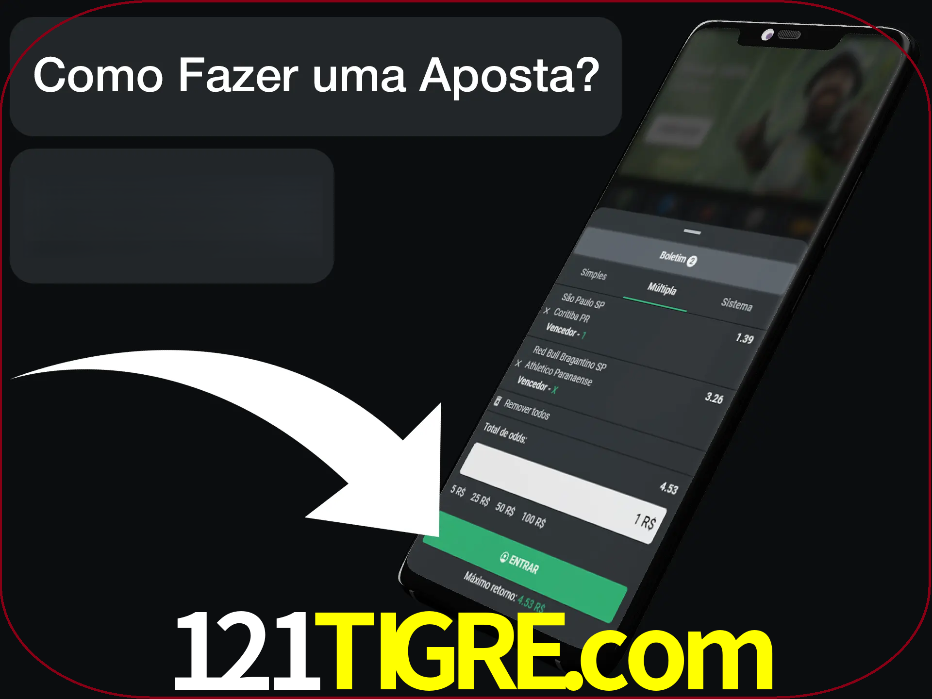 Preencha sua aposta e aguarde o resultado.