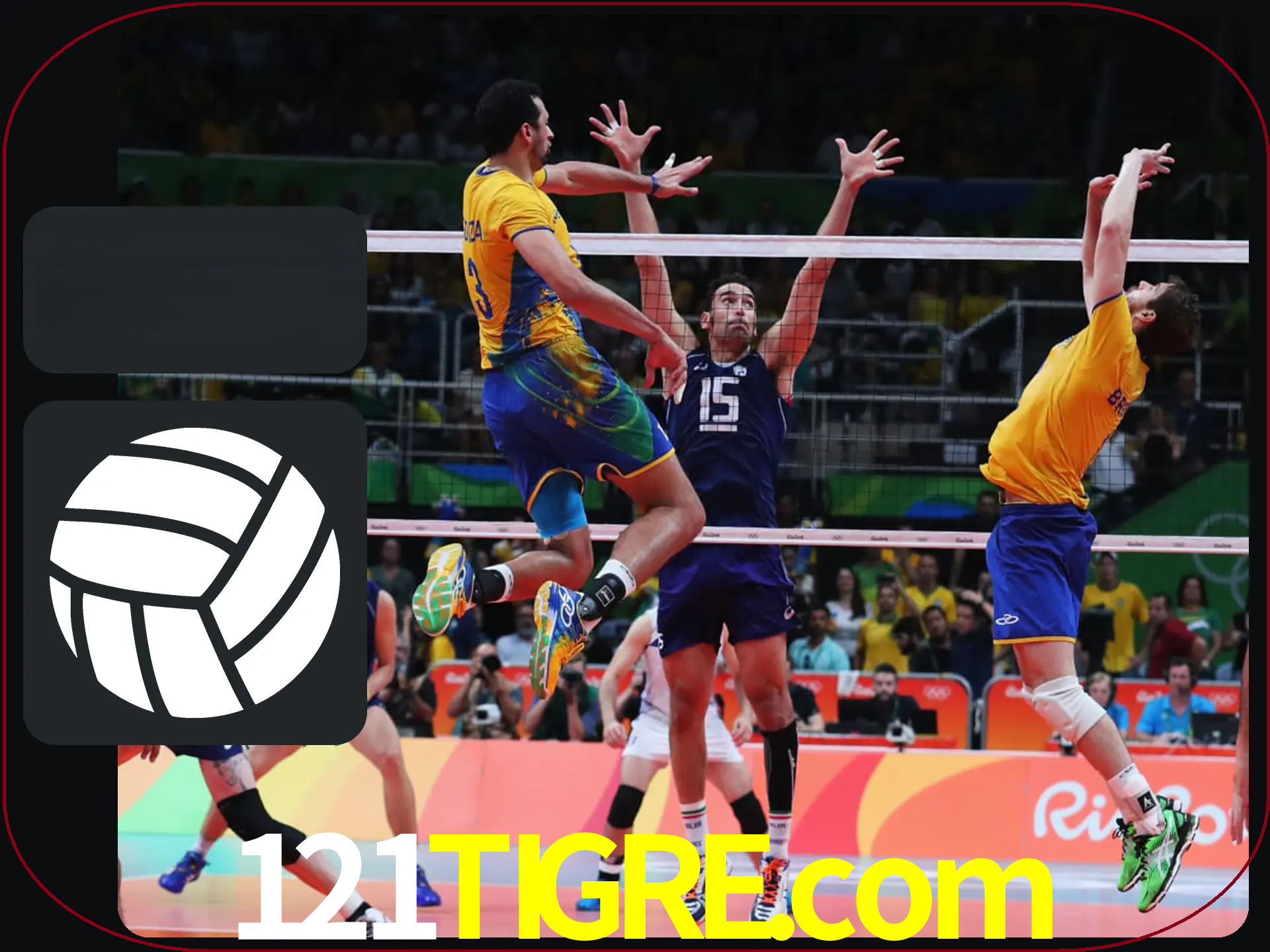 Fazer enormes ganhos apostando nas equipes de vôlei.
